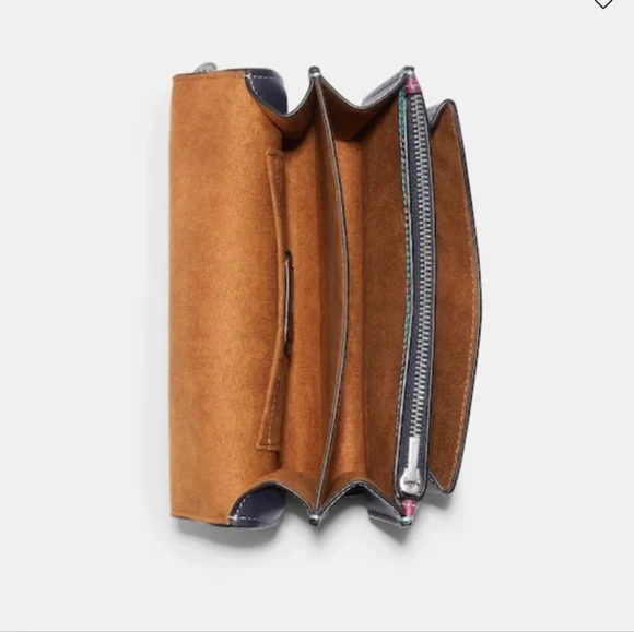 NWT Coach Mini Klare Crossbody. Houndstooth Print - Picture 3 of 14